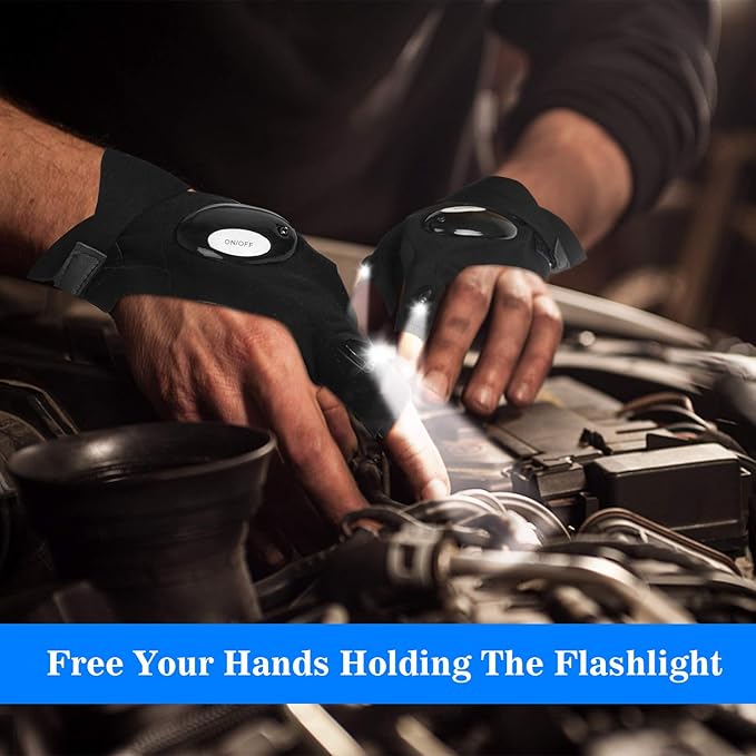 Par de Guantes con luz Led