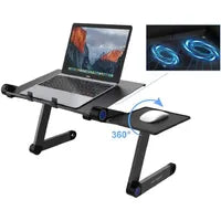 Mesa Portatil para Notebook incluye ventilador